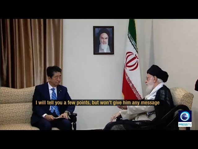 [13 June 2019] Leader to Abe: Iran does not trust U.S. - English