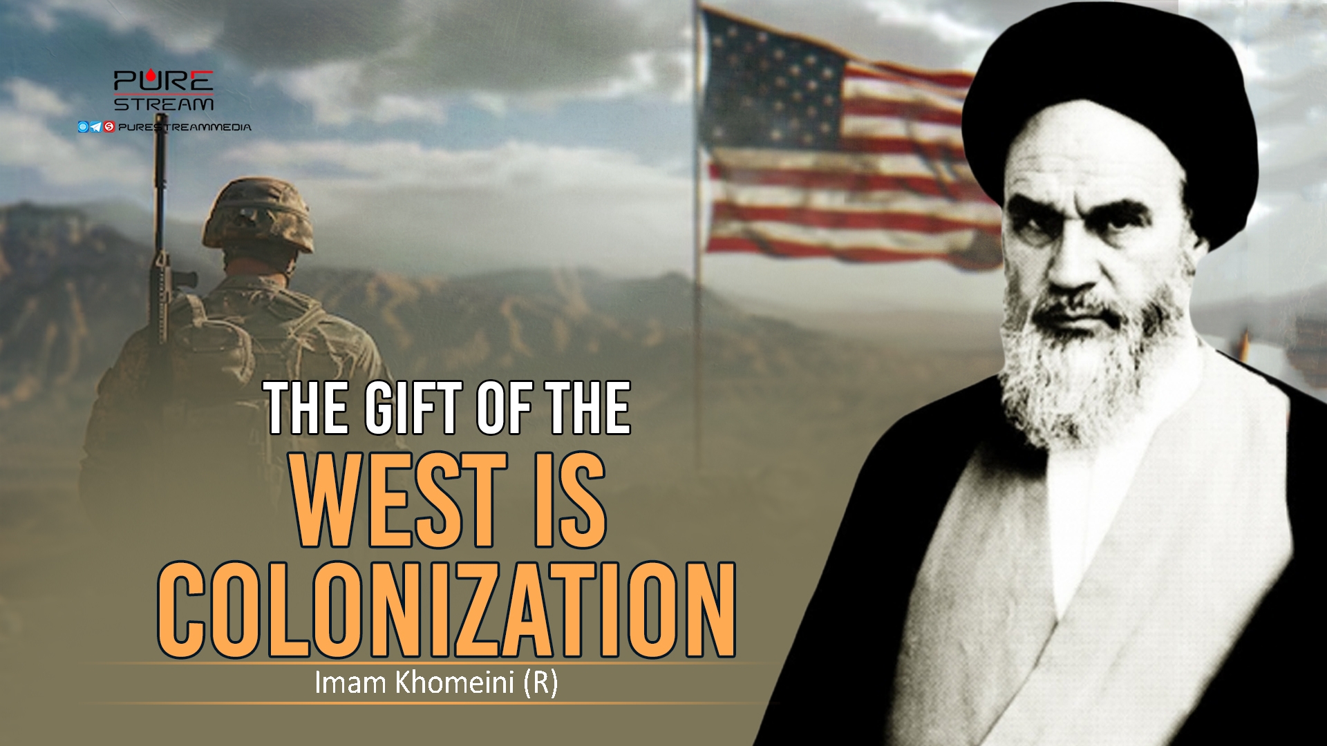 The Gift of the West is Colonization | Imam Khomeini (R) | Farsi Sub English
