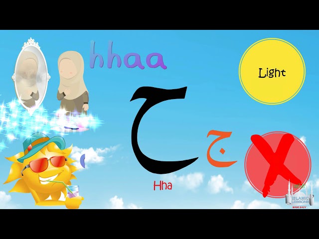 Arabic Alphabet Series - The Letter Hha - Lesson 6