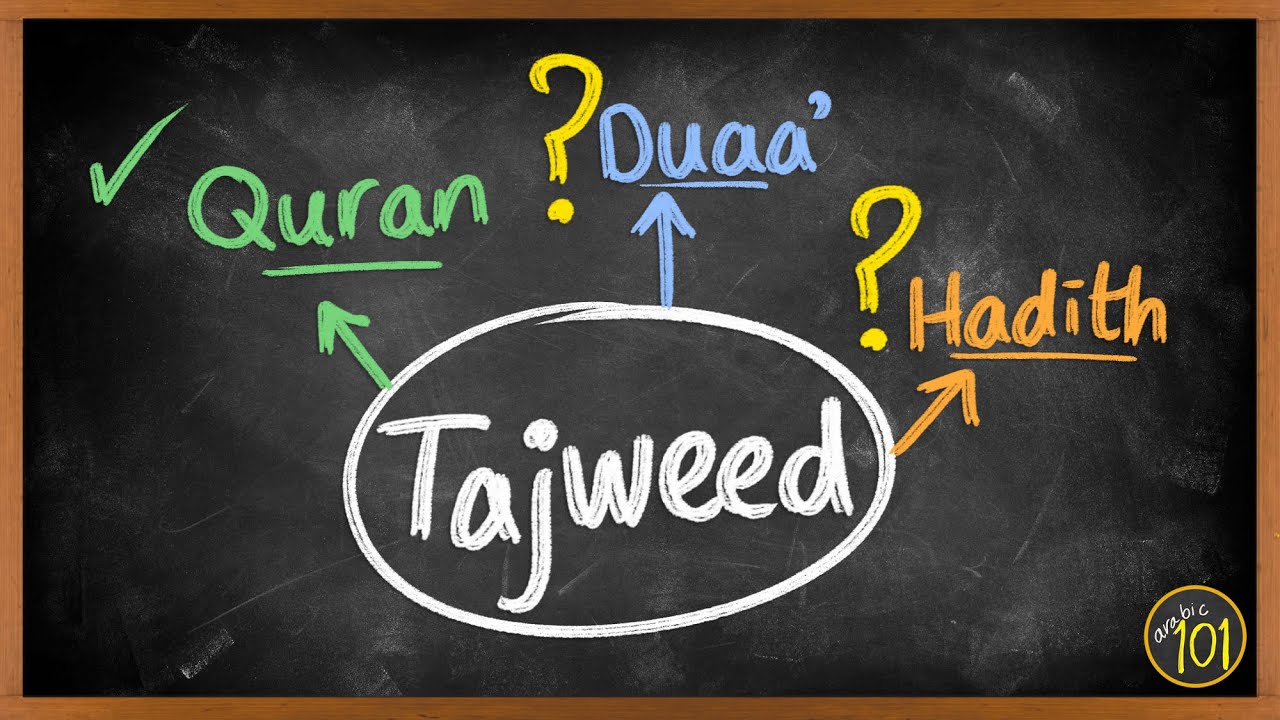 Can you apply tajweed on duaa' or Hadith? | English Arabic