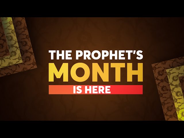 Sha\'baan 2021 - The Prophet\'s Month is Here! | English