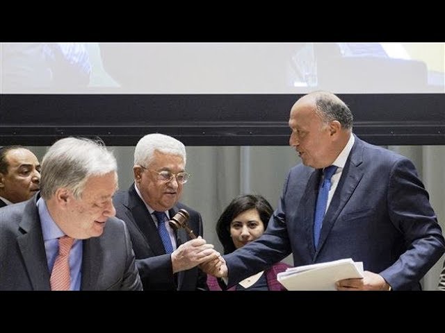 [17 January 2019] Egypt hands UN Palestine chairmanship of G77 and China for 2019 - English