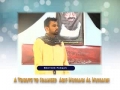 Tarana for Shaheed Arif Hussain Al Hussaini  - Br. Furqan - Urdu