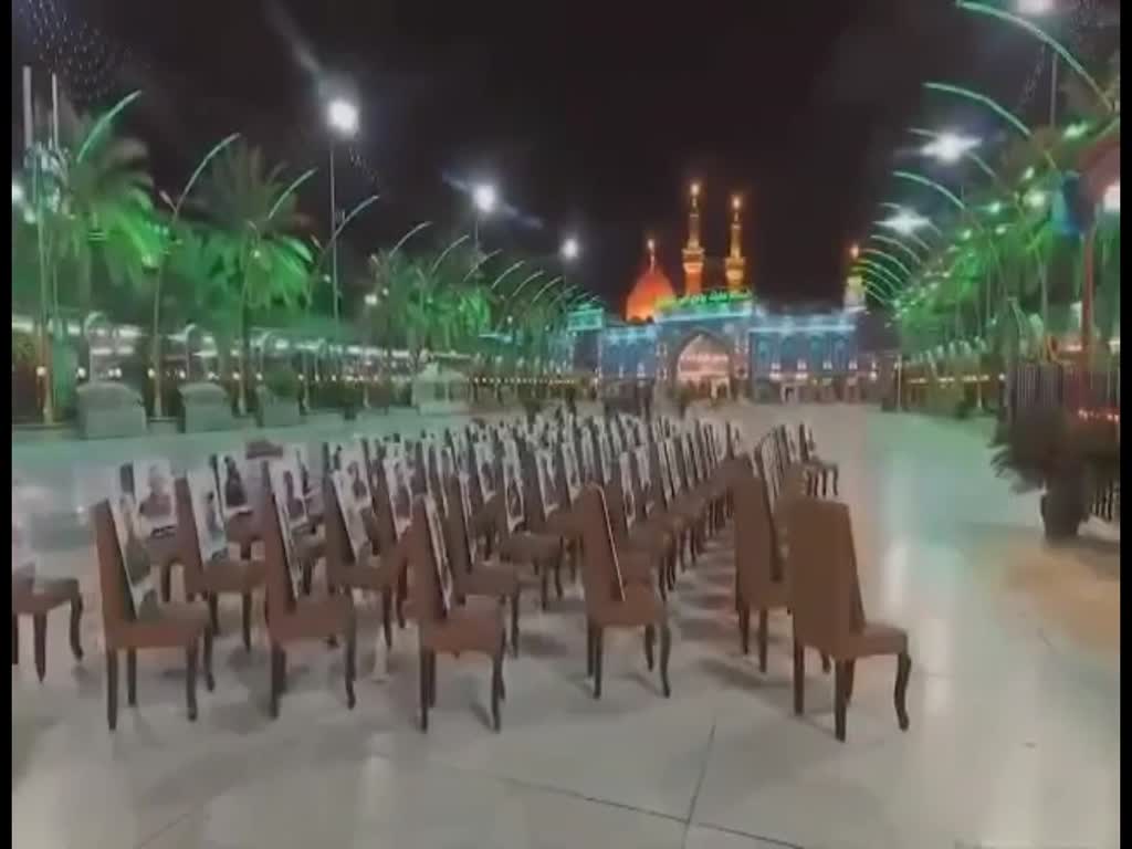 Di Karbala, Peringatan 100 Hari Syahadah Haji Qasim dan Haji Abu Mahdi | Arabic sub Bahasa Indonesia