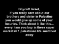BOYCOTT ISRAEL Brands Products That Support Appartheid State - All Languages