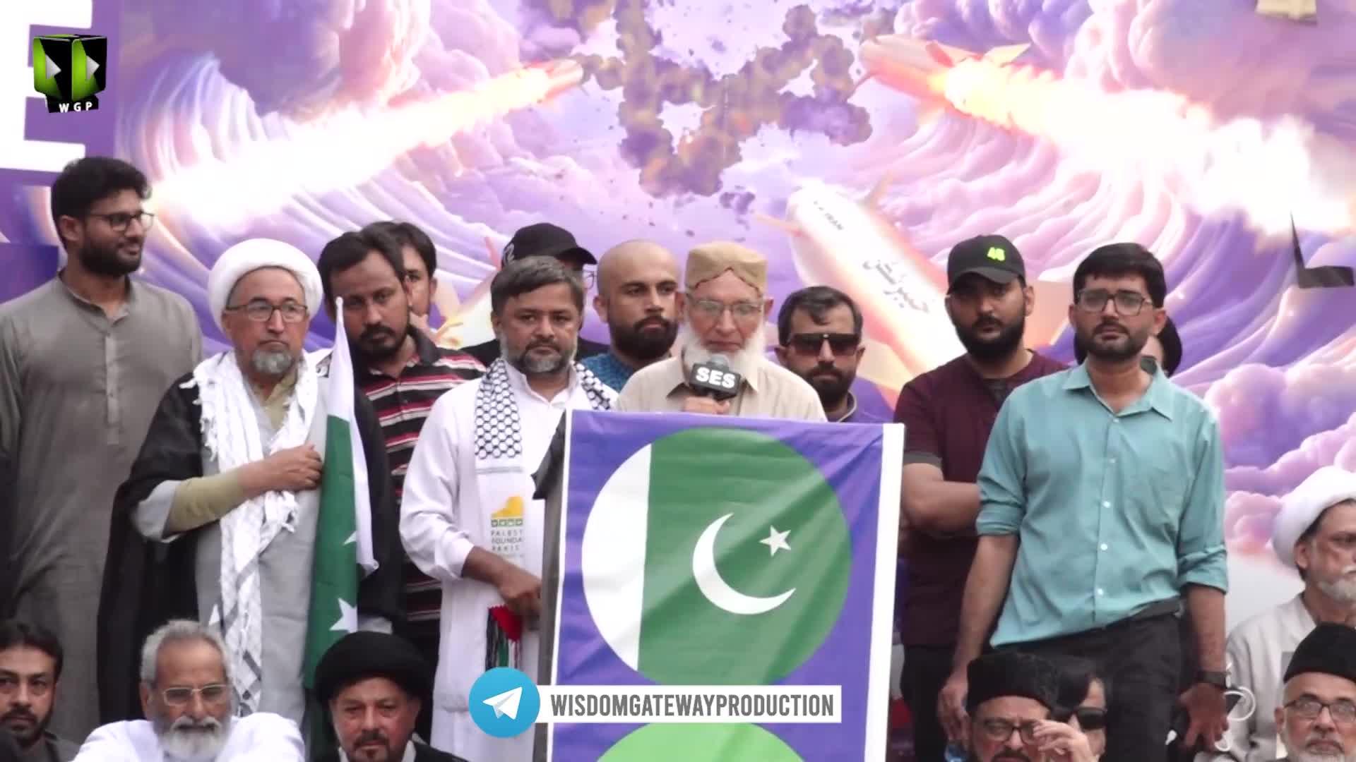 [Murdabad Israel Rally] Janab Asadullah Bhutto | Leader Jamaat e Islami | Numaish to Tibbet Center Karachi | 22 June 2025 | Urdu
