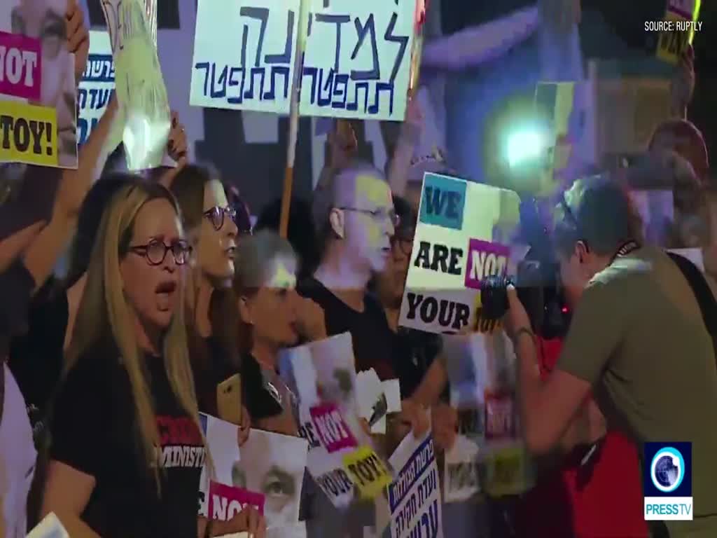 [20 May 2019] Anti-Netanyahu protesters take to Tel Aviv\'s Eurovision venue - English