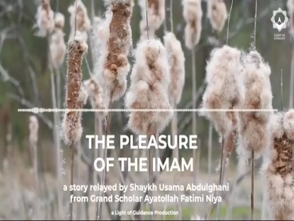 The Pleasure of the Imam -  A Story relayed by Shaykh Usama AbdulGhani from Grand Scholar Ayatullah Fatimi Niya English