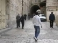 ***Funny*** Fear in the Eyes of Armed Zionists at Al Aqsa Mosque - All Languages