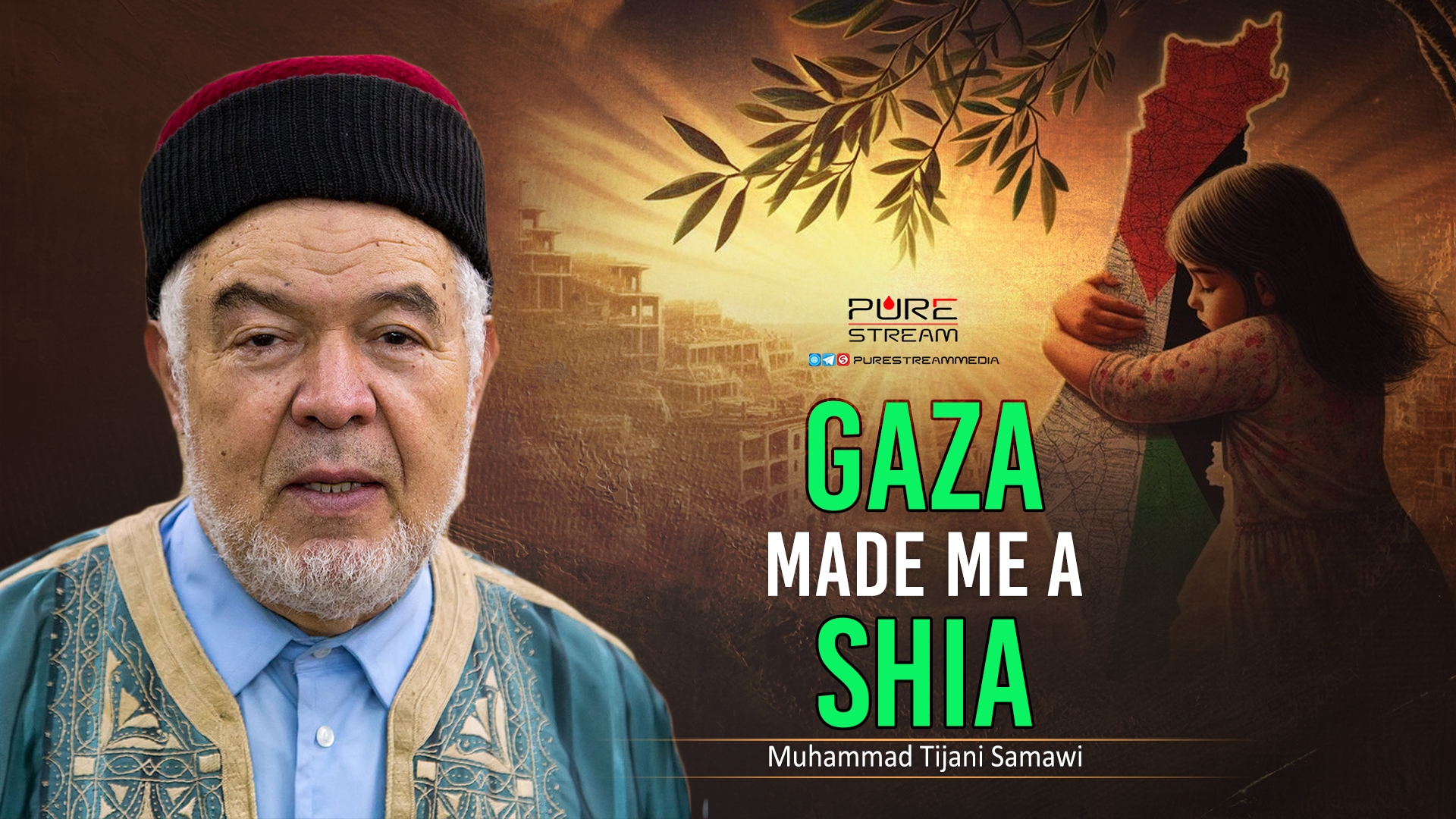 Gaza Made Me a Shia | Muhammad Tijani Samawi | Imam Khamenei | Arabic Sub English