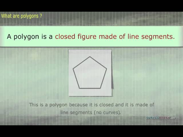 What is a Polygon & How Many Sides Does It Have? | Math for Kids | English