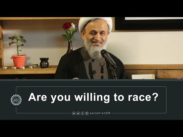 [Clip] Are you willing to race? |Agha  Ali Reza Panahian 2019 Farsi Sub English