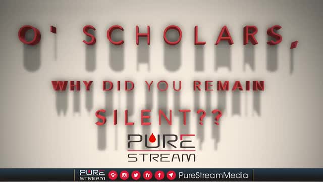 O\' Scholars, why did you remain silent?? - Farsi sub English