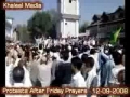 Peaceful protestors Fired Upon by Indian Forces 12Sep2008