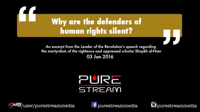 Why are the defenders of human rights silent? - Farsi sub English