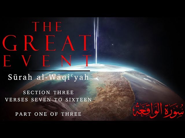 The Three Groups of Humanity (Surah al-Waqiyah - Part 3) - English
