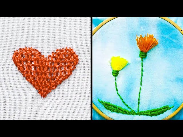 18 Easy Embroidery Hacks for kids - All Languages