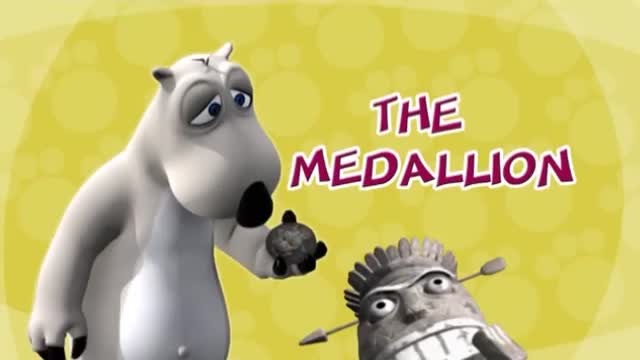[17] Animated Cartoon Bernard Bear - The Medallion - All Languages