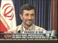 23 Sep 08-CNN Lari King live interview with Irani President Ahmadinejad Part 4-English