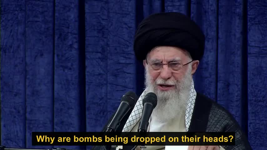 "Zionist Regime Is Not A Government; It Is A Criminal Gang" | Ayatollah Khamenei | July 2024 | Farsi Sub English