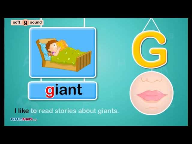 Learn to Read | Digraph Soft /g/ Sound | Phonics for Kids | English