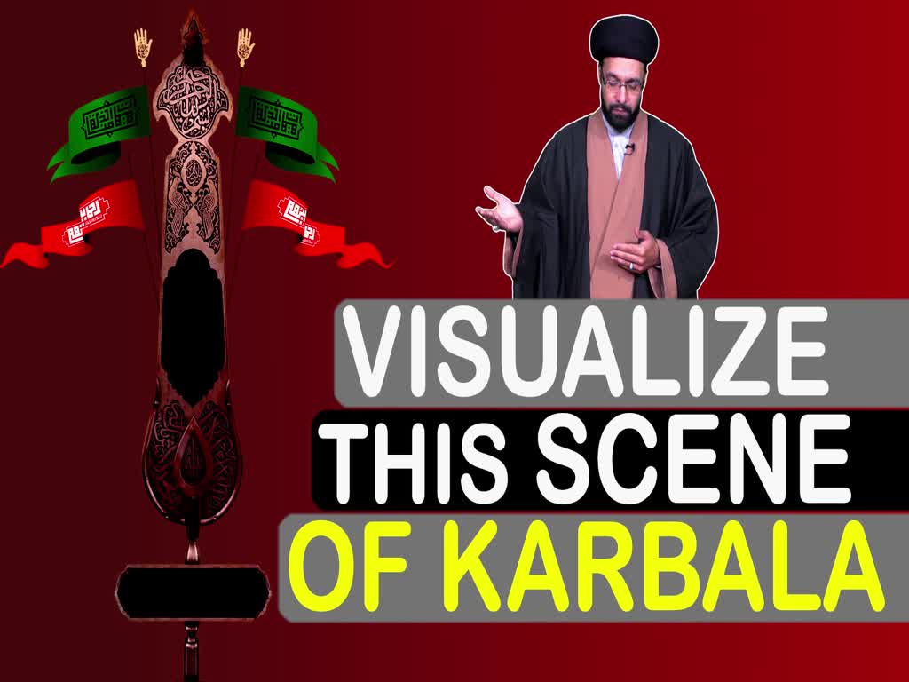 Visualize this scene of Karbala | One Minute Wisdom | English