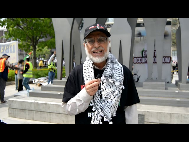 [Interview] Imam Zafar Bangash | Annual Walk for Al Quds 2019 | Toronto, Canada - English