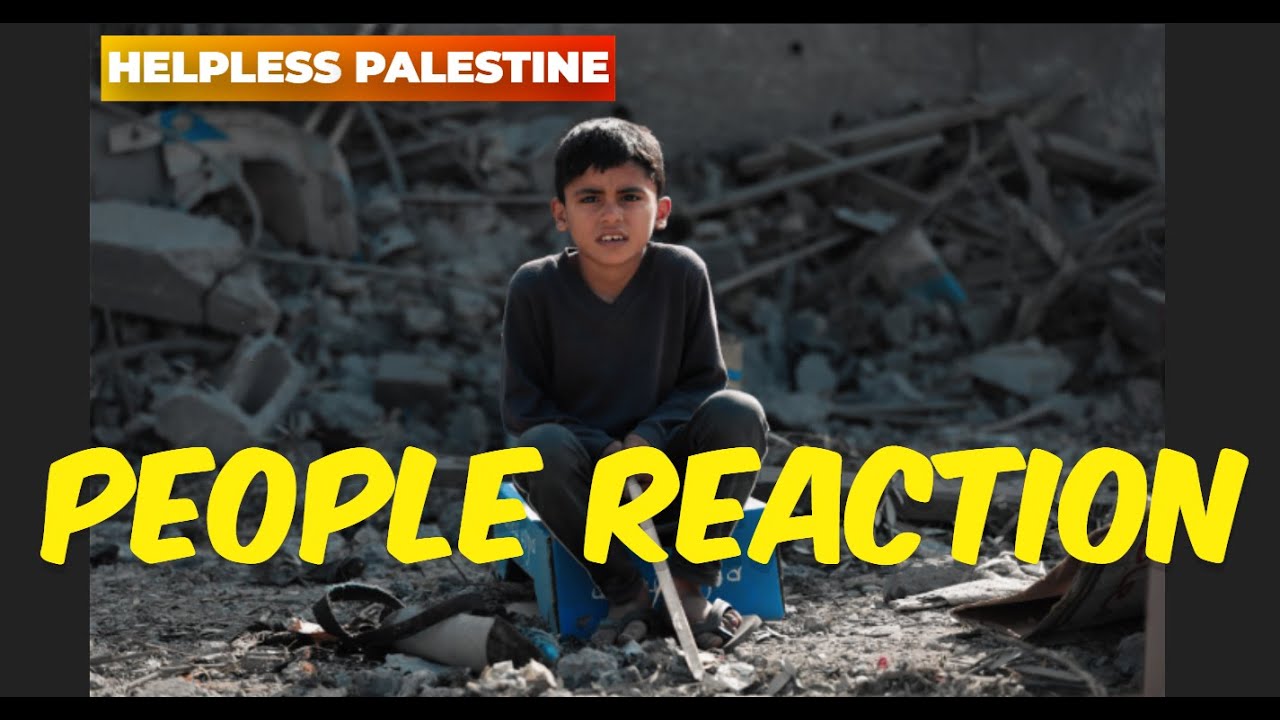 All eyes on Palestine | Helpless Palestine | People Reaction