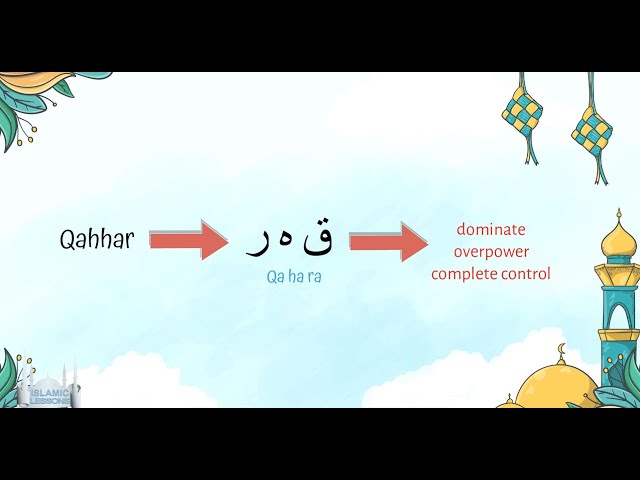 Allahs Names - Al Qahhar | English