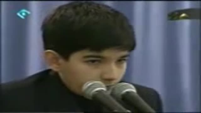 Iranian Child recitation of Quran - Arabic