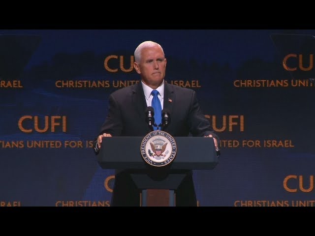 [8 July 2019] Pence: US ready to protect its interests against Iran - English