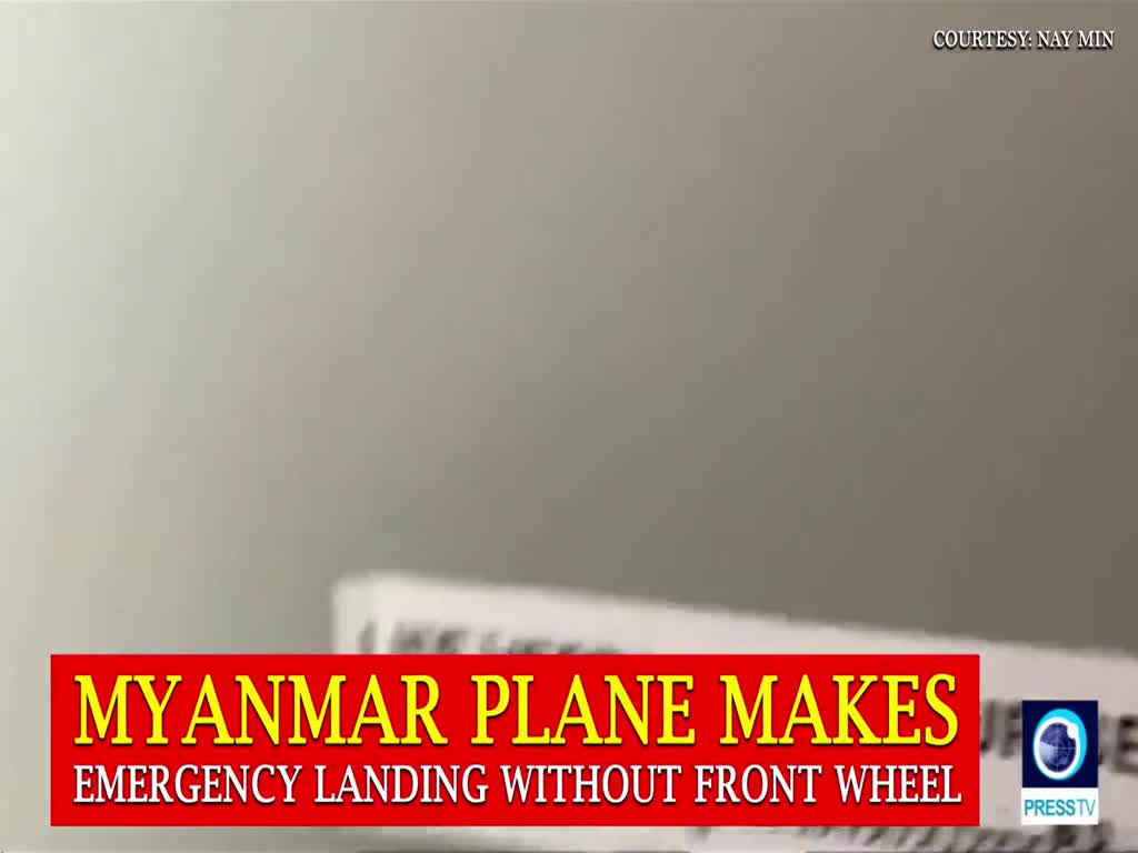 [13 May 2019] Myanmar plane makes emergency landing without front wheel - English