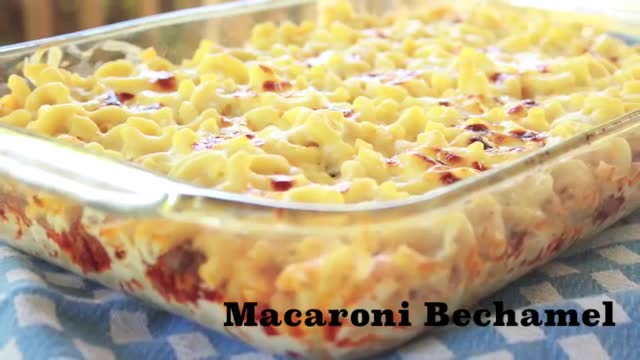 Yemeni Food Recipe - Macaroni Bechamel Recipe - English