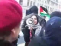 Protests in Manchester UK against Israel - Dec08 - Gaza massacre - English