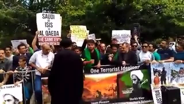 [MWA - AUS] [2] Protest Against Terrorism On Shahdat Of Shk. Nimar - English