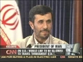 23 Sep 08-CNN Lari King live interview with Irani President Ahmadinejad Part 6-English