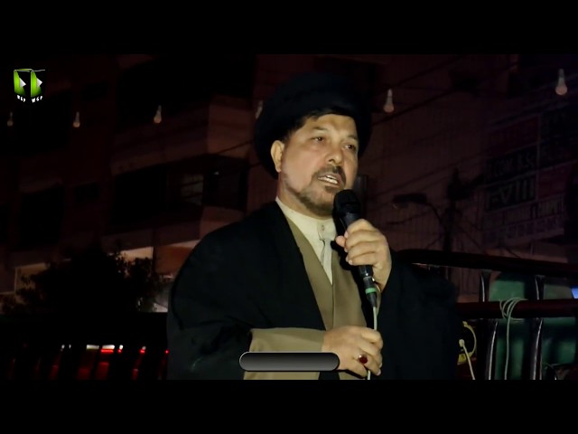 [Speech] Protest Against US | Martyrdom of Qasim Soleimani | H.I Baqir Zaidi - Urdu