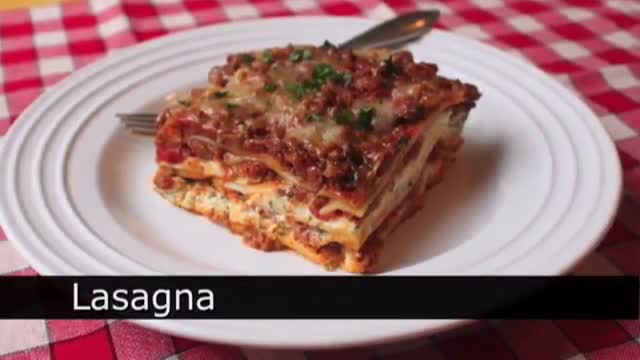 [Christmas Lasagna Recipe] Lasagna Recipe - Beef & Cheese Lasagna - English