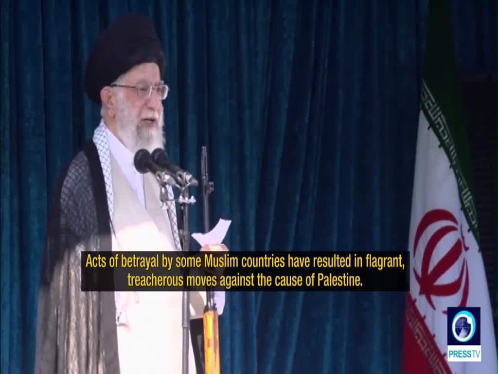 [6 June 2019] Ayatollah Khamenei slams a US-devised plan on the israeli Paelstinian conflict as a betrayal of the Muslim