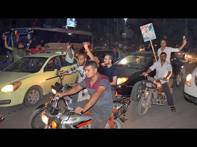 [17/10/19] Syrians celebrate as government forces enter Kobani - English