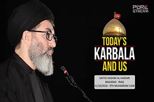 ُToday\'s Karbala and Us | Sayyid Hashim al-Haidari | Arabic sub English
