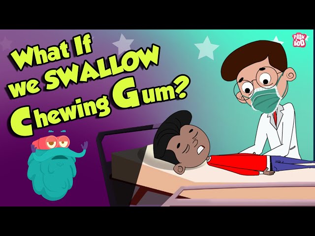 What If We Swallow Chewing Gum? | Swallowing Bubble GUM | Dr Binocs Show | English