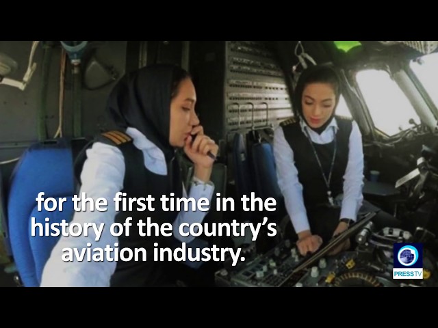 [17/10/19] Female pilots take control of Iranian domestic flight for the first time - English