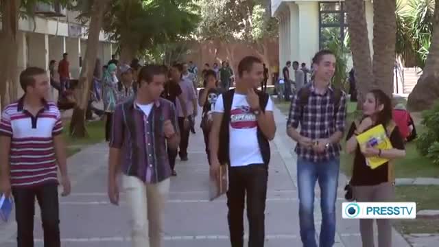 [12 Mar 2014] Fresh protests rock Egyptian universities - English