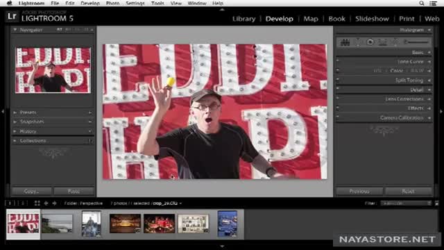 Photoshop Lightroom 5 Beta Preview - Automatically leveling your photographs with upright - English