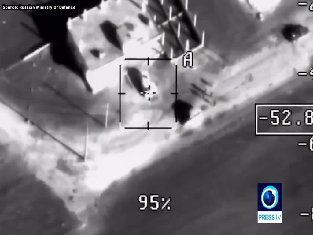 [14 January 2018] Russian airstrike hits vehicle of militants who shelled Khmeimim airbase - English