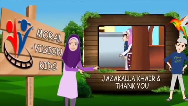 Abdul Bari Muslims Islamic Cartoon for children - JazakAllah | Reply with better- English