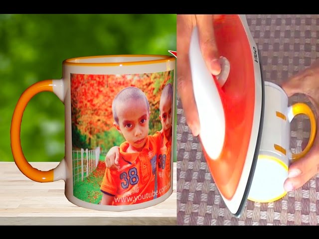 How to Print Your Photo on Mug at home - Using Electric Iron - English