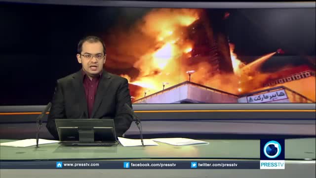 [11th July 2016] 17-story tower catches fire in northeast of Iran | Press TV English