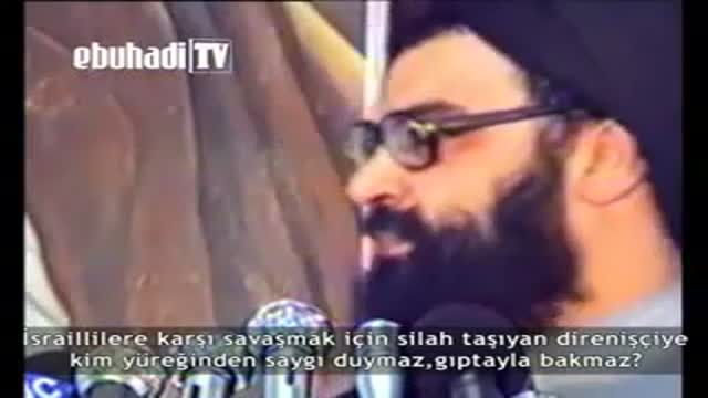 İsrail\\\'e karşı savaşan mücahidin elinden kim öpmek istemez - Arabic sub Turkish